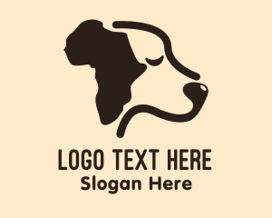 African Pet Dog logo