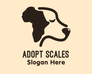 African Pet Dog logo design