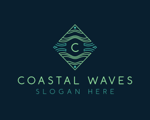 Media Wave Startup logo design