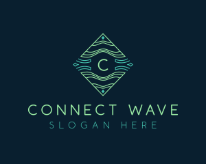 Media Wave Startup logo design