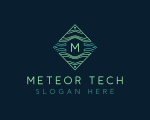 Media Wave Startup logo design