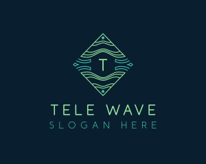 Media Wave Startup logo design