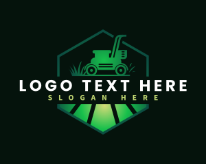 Lawn Mower Gardener logo