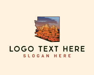 Arizona Sedona Red Rocks logo