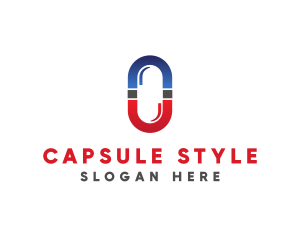 Medicine Capsule Pill  logo design