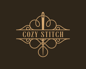 Tailor Needle Dressmaker logo design