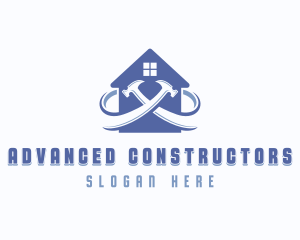 Handyman Carpentry Maintenance logo design