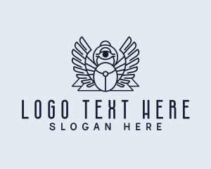 Mystical Ancient Egyptian Logo