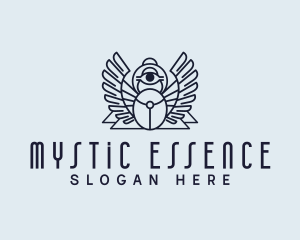 Mystical Ancient Egyptian logo design