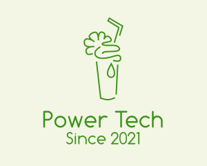 Green Minimalist Cooler logo