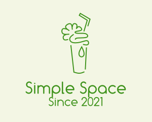 Green Minimalist Cooler logo design