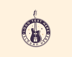 Guitar Concert Musician Band logo