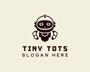 Kids Toy Robot  logo design