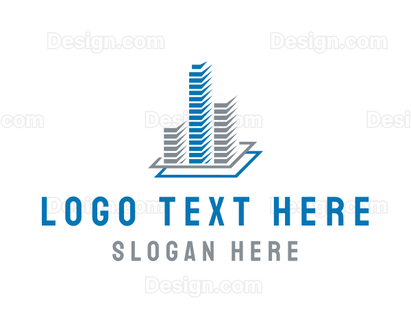 Real Estate Skyscraper Logo