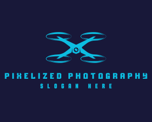 Photography Media Drone logo design