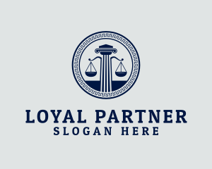 Lawyer Legal Justice logo design