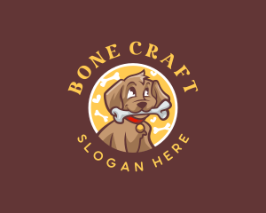 Dog Bone Puppy logo design
