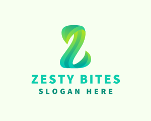 Gradient Business Letter Z logo design