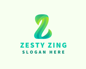 Gradient Business Letter Z logo design