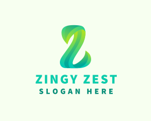 Gradient Business Letter Z logo design