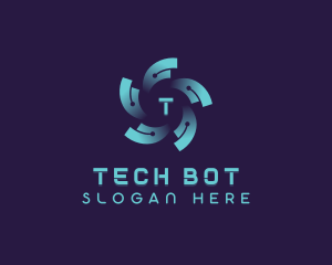 Programmer Technology AI logo design