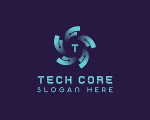 Programmer Technology AI logo design