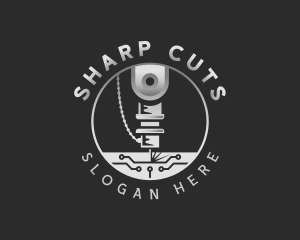 Laser Engraving Machinery logo design