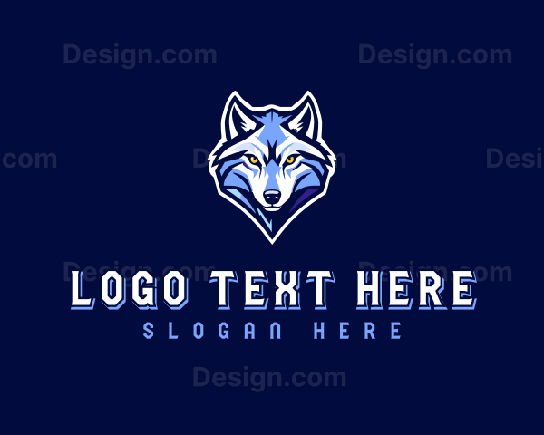 Esports Gamer Wolf Logo