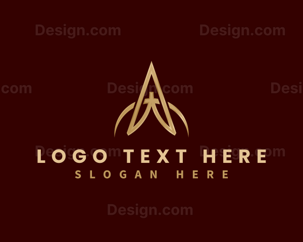 Luxury Arch Letter A Logo