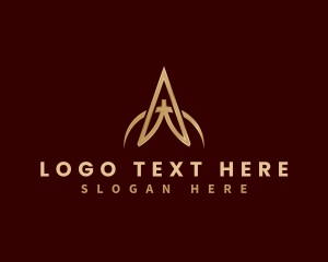 Luxury Arch Letter A Logo