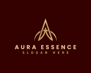 Luxury Arch Letter A logo design