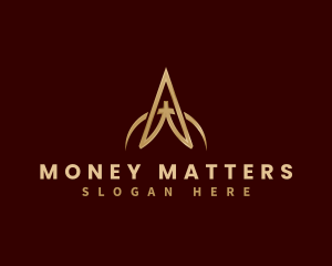 Luxury Arch Letter A logo