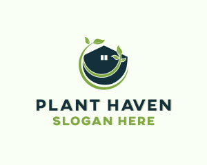 Plant House Landscaping logo design