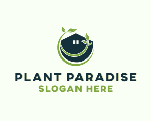 Plant House Landscaping logo design