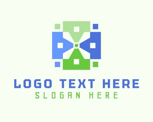 Shapes logo example 3