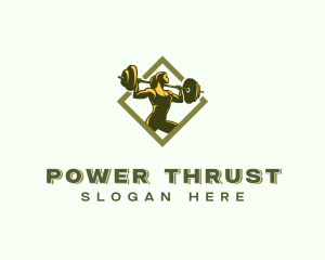 Powerlift Barbell Woman logo