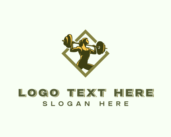Powerlifting logo example 1