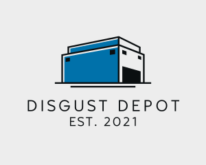 Factory Warehouse Storage logo design