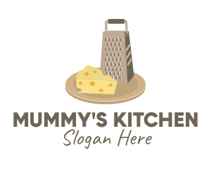 Kitchen Cheese Board Grater  logo design