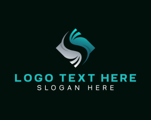 Startup Business Letter S logo