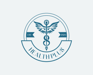 Pharmacy Medical Caduceus Logo