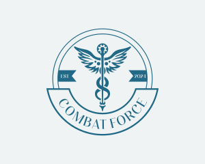 Pharmacy Medical Caduceus logo