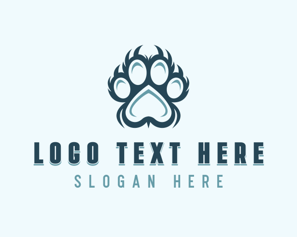 Veterinarian Pet Grooming logo