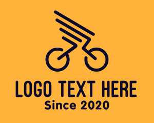 Bike Wings Delivery logo design