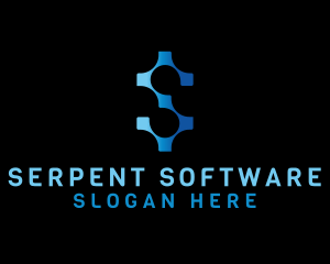 Tech Software Letter S logo design