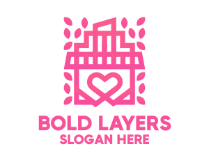 Pink Love Boutique logo design