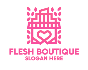 Pink Love Boutique logo design