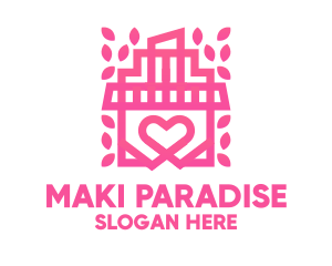 Pink Love Boutique logo design