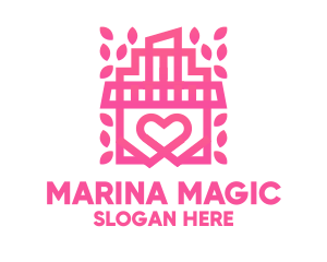 Pink Love Boutique logo design