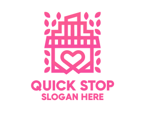 Pink Love Boutique logo design